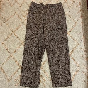 RARE SNOWPEAK pattern wool pants. Perfect condition/made in Japan. Men’s 32.